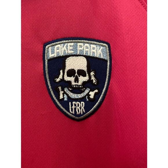 Nike Mens Pink Short Sleeve Collared Dri-Fit Athletic Polo Shirt Size Large - Picture 8 of 12